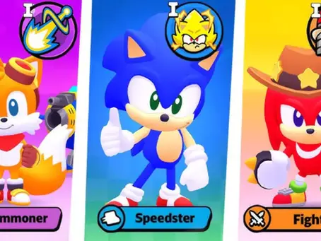 Sonic the Hedgehog Joins Squad Busters