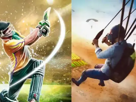 real cricket and bgmi.