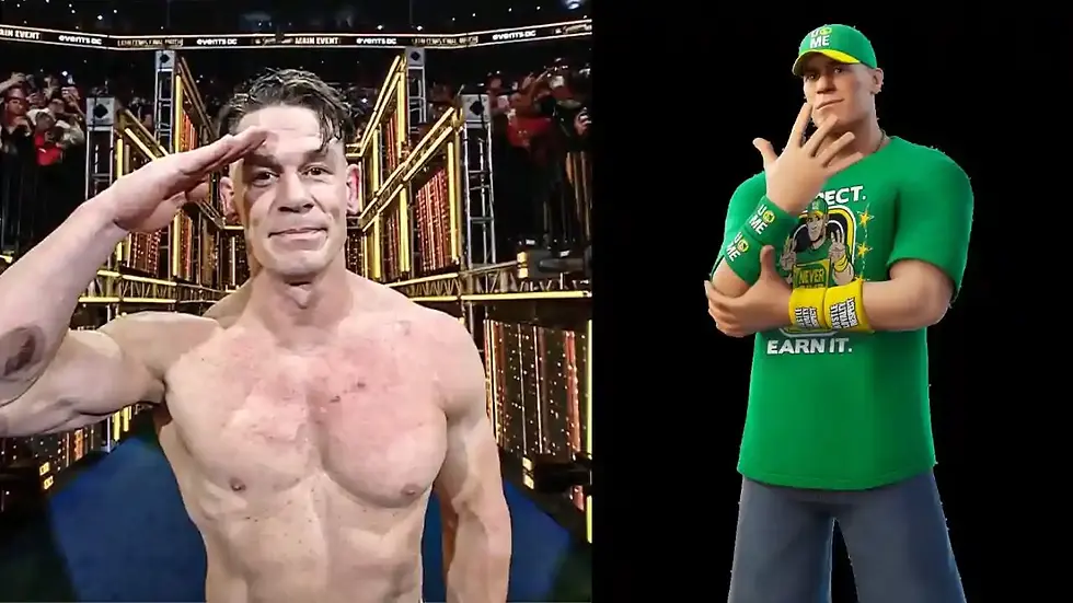 John Cena retires from WWE after 26 years—exploring his final match, legendary career, and massive video game legacy across WWE titles, Fortnite, and more.