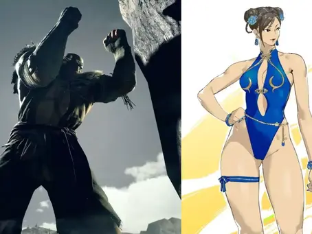 Street Fighter 6 Sagat Release and Swimsuit Skins for chun li.