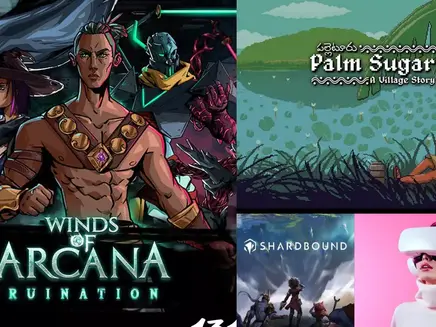 Winds of Arcana: Ruination, palm suger, shardbound, vr games
