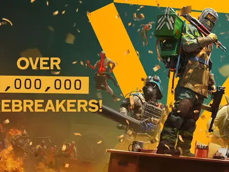 post saying FBC: Firebreak got over 1 million players in week