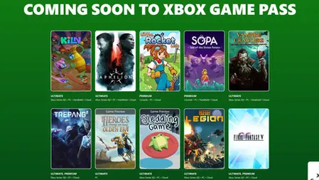 Xbox Game Pass adds 10 new games in April and May 2026, including Kiln, Aphelion, and Final Fantasy V. Here's the full list of arrivals and departures.