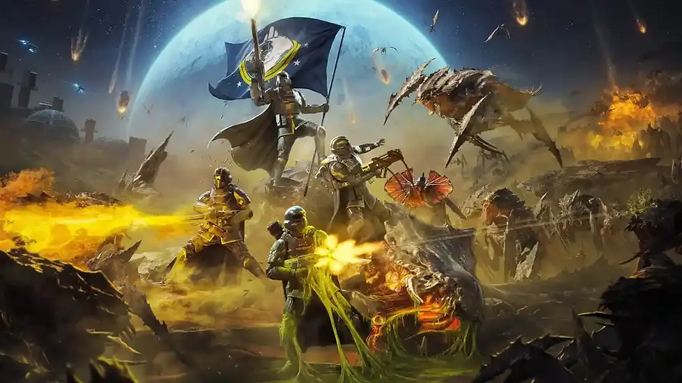 Helldivers Movie Announced: Justin Lin Directs, Gary Dauberman Writes.