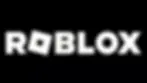 Roblox logo in bold white letters on a black background, with the letter "O" in a tilted square shape.