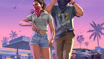 GTA 6 'An Extended Look poster featuring Jason and Lucia.