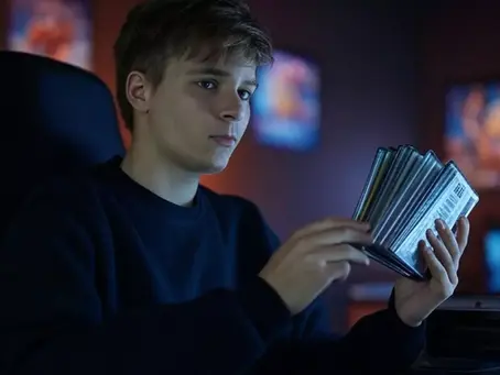 a game with disc in his hand