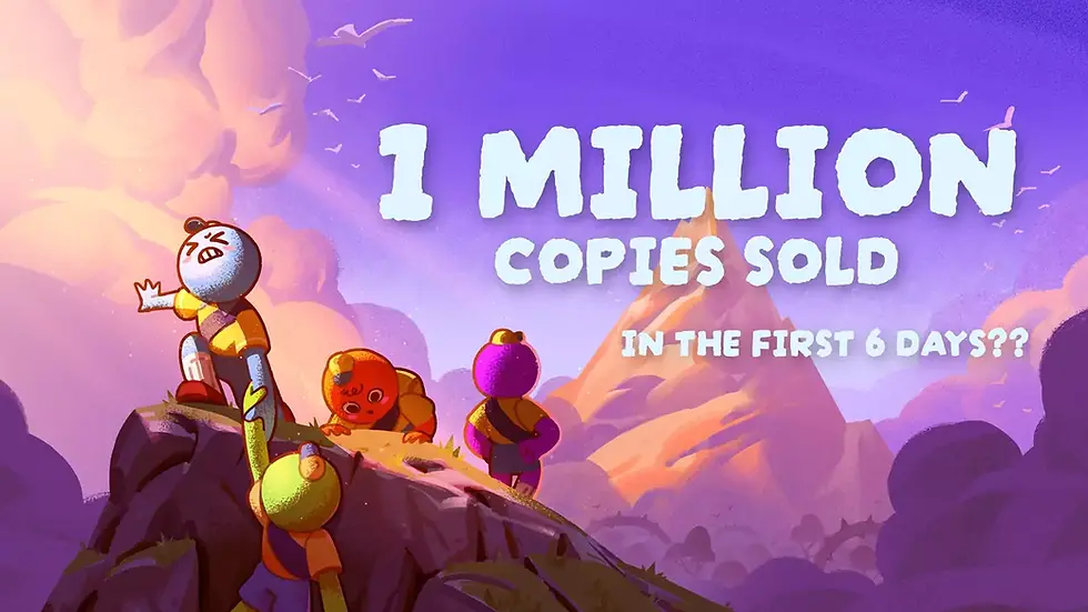 Indie hit Peak Crossed a million sales in a week