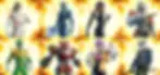 ALL FORTNITE CHAPTER 6, SEASON 4 BATTLE PASS SKINS.