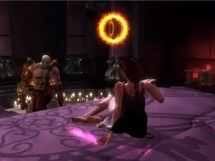 god of War 3 gameplay screenshot.