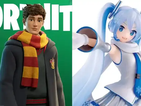 Fortnite Winterfest 2025 features a Harry Potter and Hatsune Miku collab.