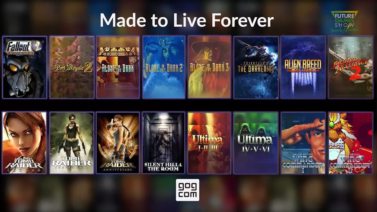 new 26 games gog games preservation program