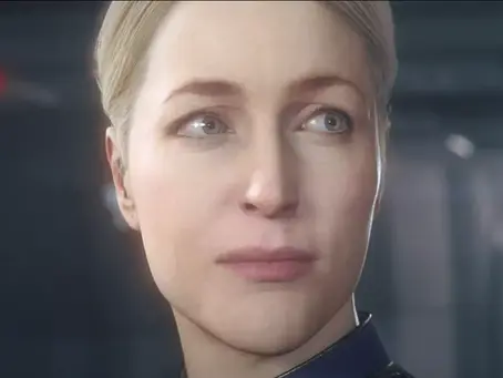Gillian Anderson in Squadron 42.