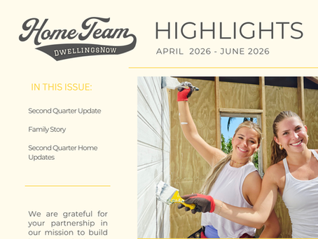 Home Team Highlights Update: April 2026 - June 2026