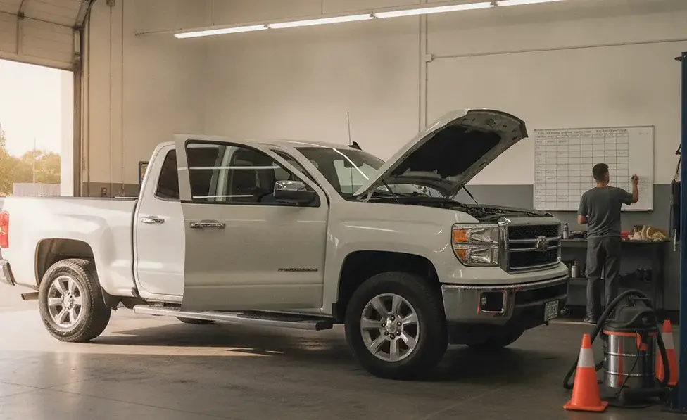 completed-dvi-report-pickup-truck-shop-bay-hollywood.webp