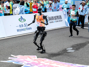 The Robot Marathon and the Rise of Living Intelligence