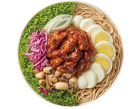 BBQ 烤牛拌麵碗