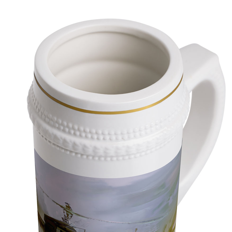 Thumbnail: Vintage Helicopter Beer Stein Mug, Perfect for Aviation Lovers, Unique Gift 