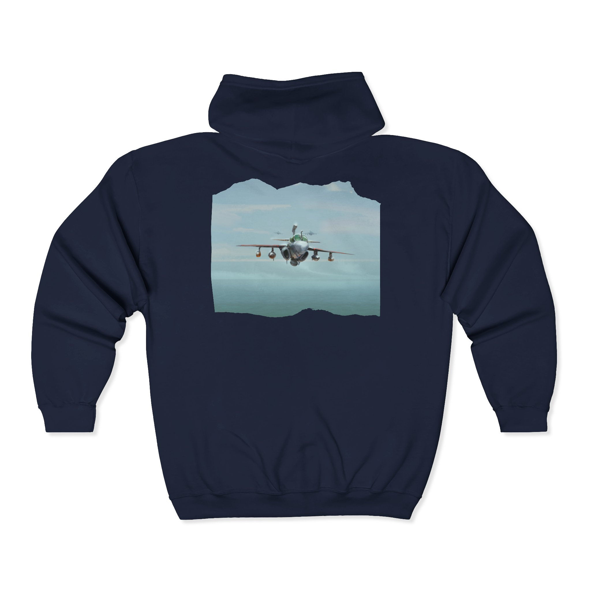 Aviator Zip Hoodie — Beer Art Graphics