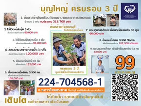 🥰3 ปี แล้ว ที่ #ต้นกล้าแห่งความดี ได้เติบใหญ่ มั่นคง แผ่กิ่งก้านสาขา ให้ร่มเงาแก่เด็กและคนพิการในทุกพื้นที่ ... เติบโตไปพร้อมกับเรานะคะ