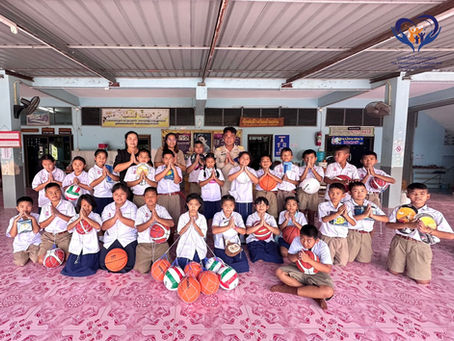 ให้โอกาสน้องๆ ได้วิ่งตามฝัน ด้วยอุปกรณ์กีฬา🏀⚽