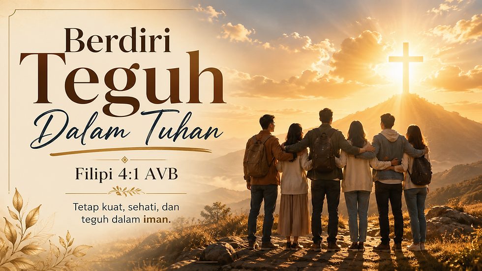 Berdiri Teguh Dalam Tuhan 