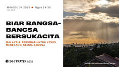 Panduan Doa Mingguan: 24 - 30 Ogos 2025