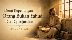 Demi Kepentingan Orang Bukan Yahudi, Dia Dipenjarakan