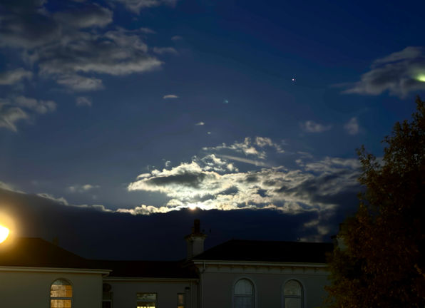 Dusk setting in for the night 