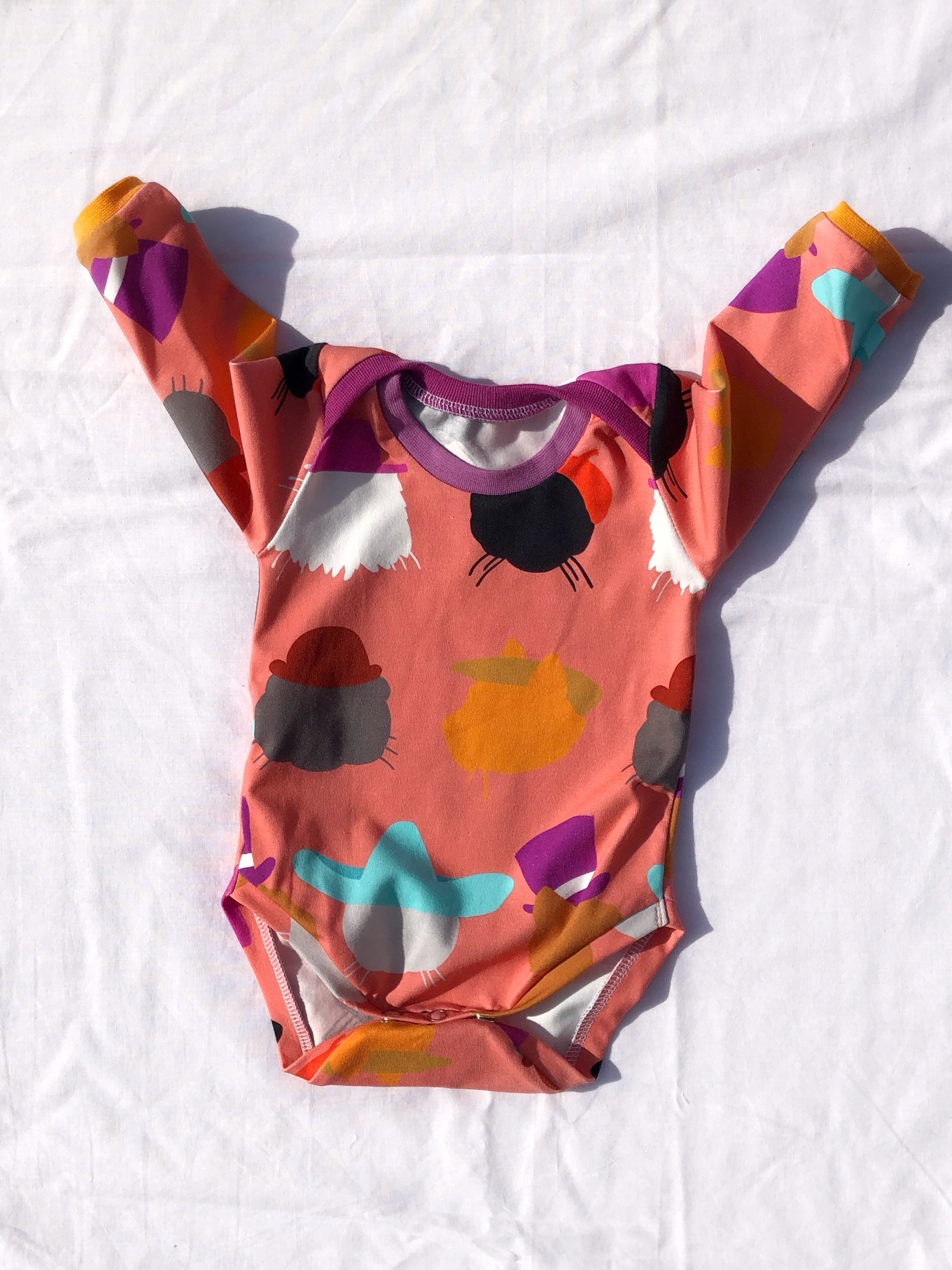 Cats in Hats Bodysuit