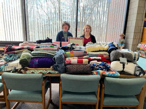Bolton's Bentley Memorial Library hosts Third Annual "Oh So Cozy Blanket Drive"
