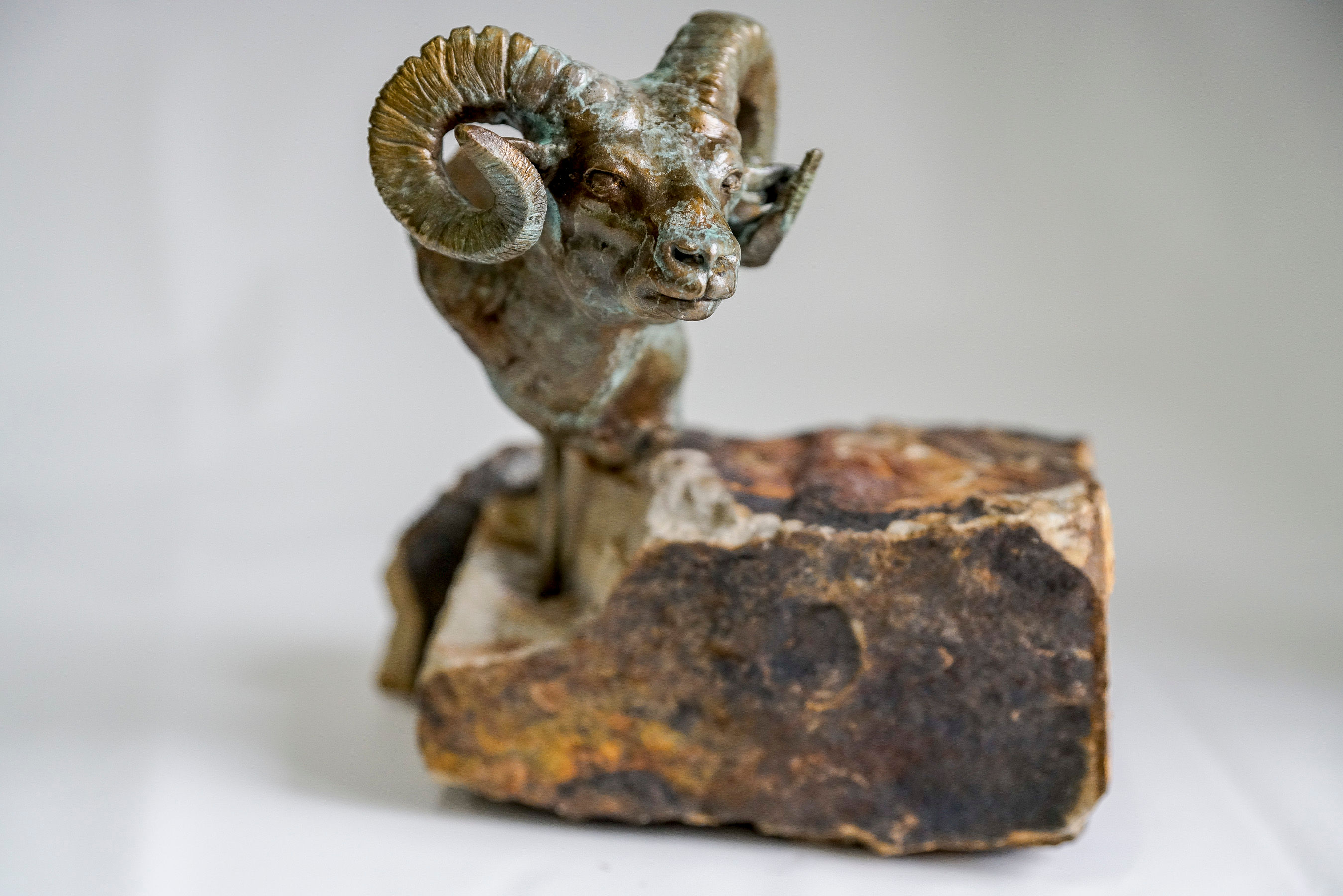 Marbled Gold and Green