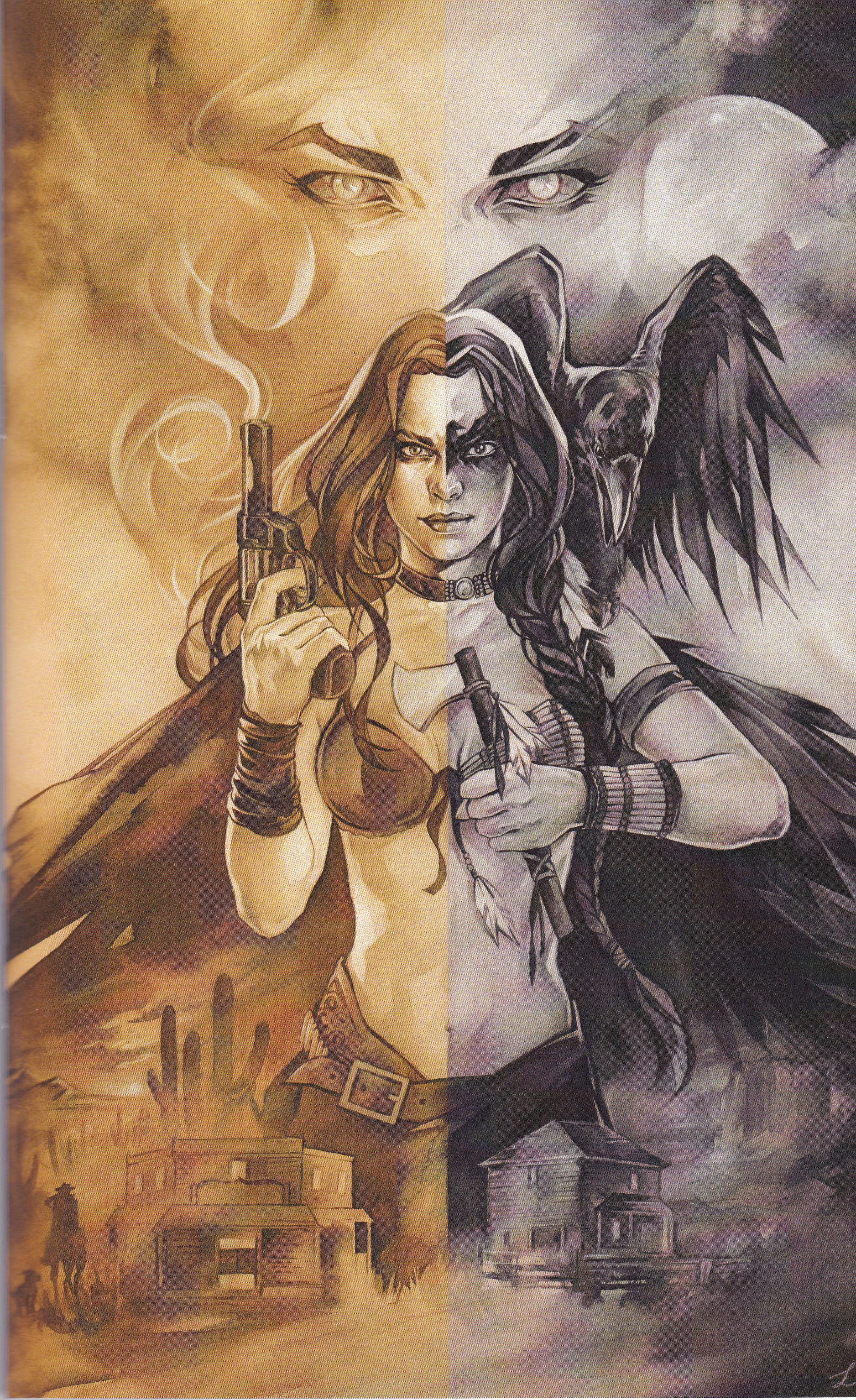 Blood N'Bullets #2 (Virgin Night Spirits Cover)