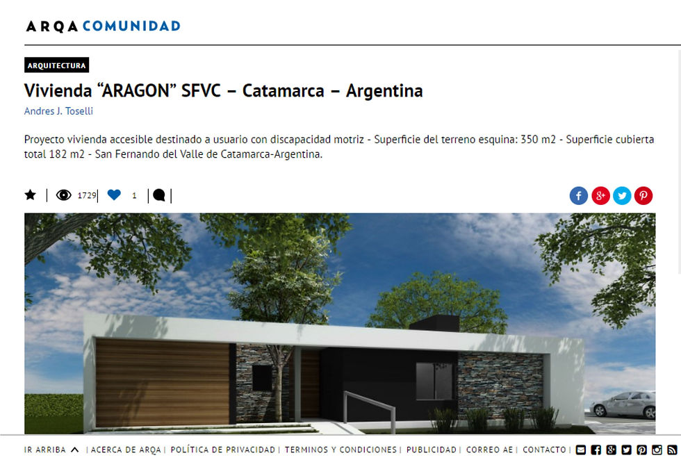 Vivienda “ARAGON”