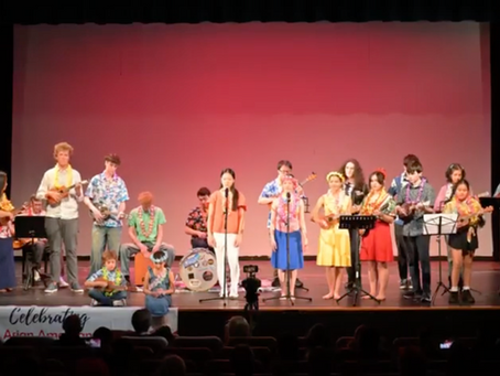 Ukulele Choir at AAPI