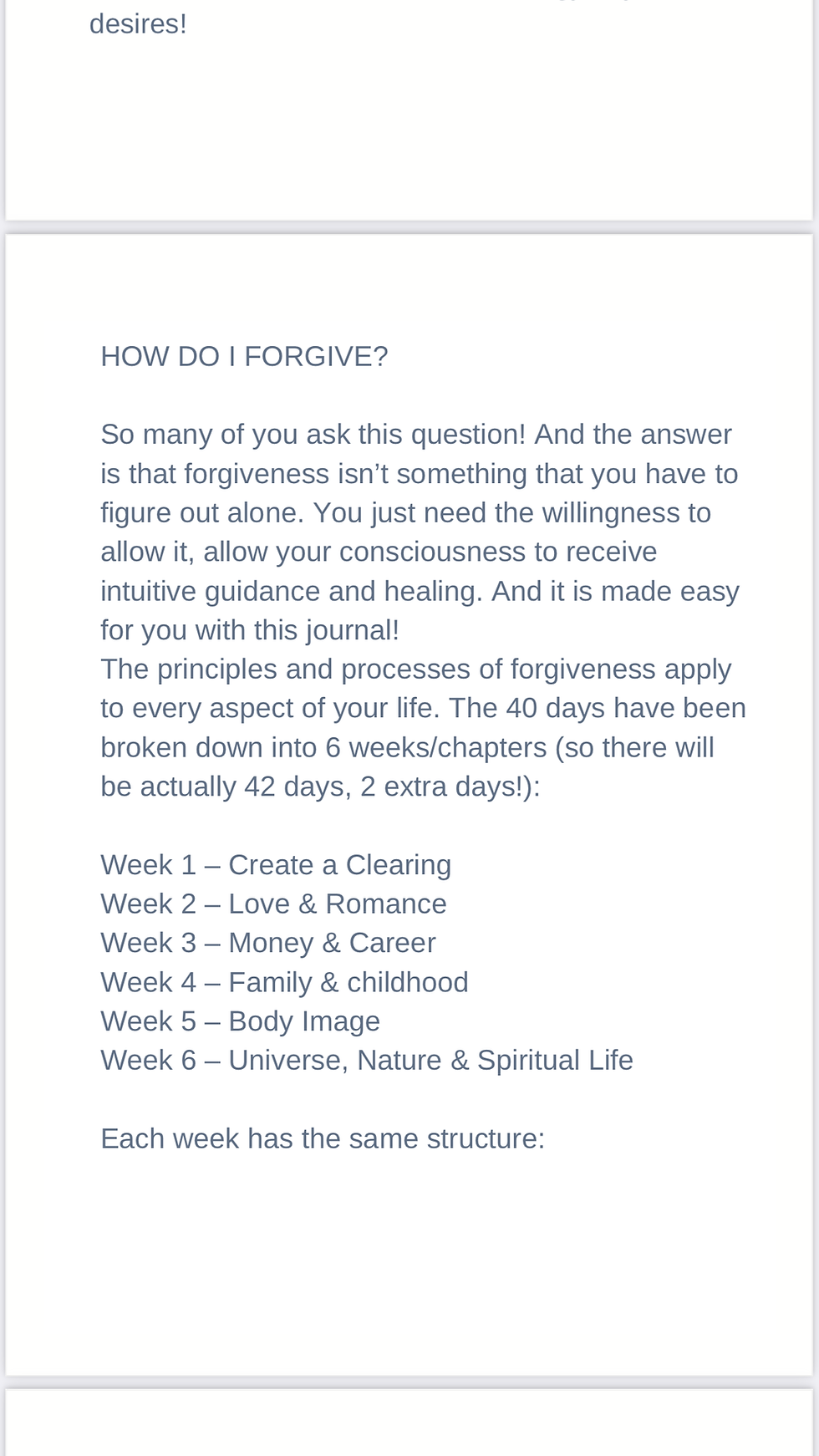 Thumbnail: The Intelligence of Forgiveness Journal