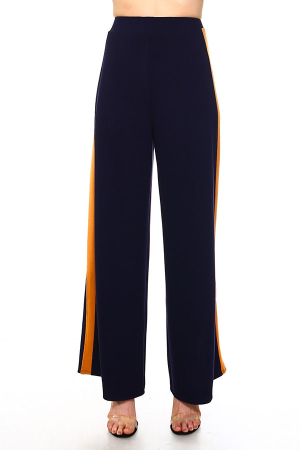 Thumbnail: Striped Wide Leg Pants