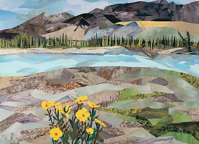 Across the River #1, Original Art by Elena K. Abbott