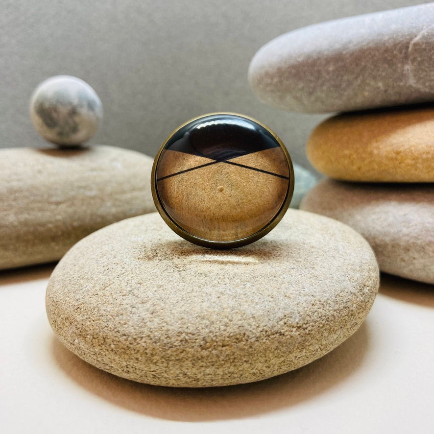 Bague géométrique