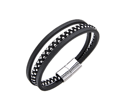 Bracciale da donna in vera pelle selezionata da MP (Vicenza, Italia)