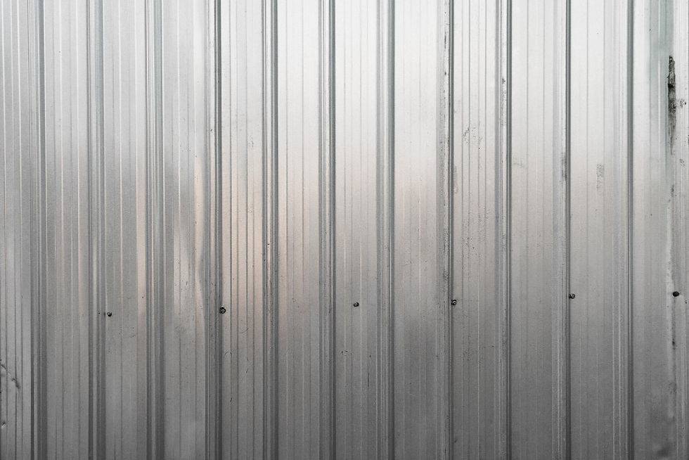 Lamiera zincata lavorata dalla Carpenteria Luigi Cenghialta Vicenza