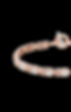 Bracciale da uomo in oro bicolore con maglie geometriche e finiture lucide della collezione Honor, design distintivo e manifattura italiana Barakà