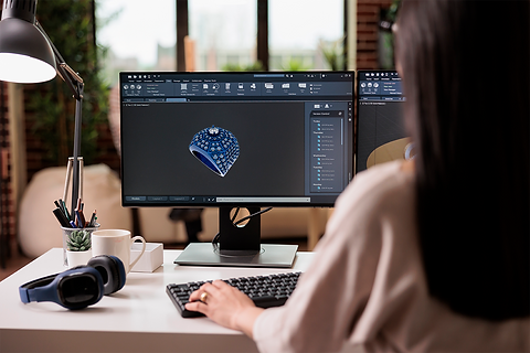 Cad rendering 3D per produzione gioielli conto terzi