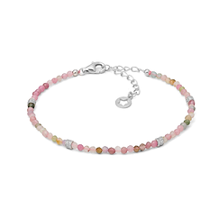 Damenarmband aus 925‰ Silber mit mehrfarbigem Turmalin und Zirkonia aus der Kollektion Gift&Color Comete Gioielli