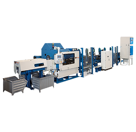 SIMAX 80 Simec automatische Sägeanlage für den kontinuierlichen Schnitt von Rund- und Vierkantstangen von 10 bis 80 mm. Kompakt, präzise und produktiv.