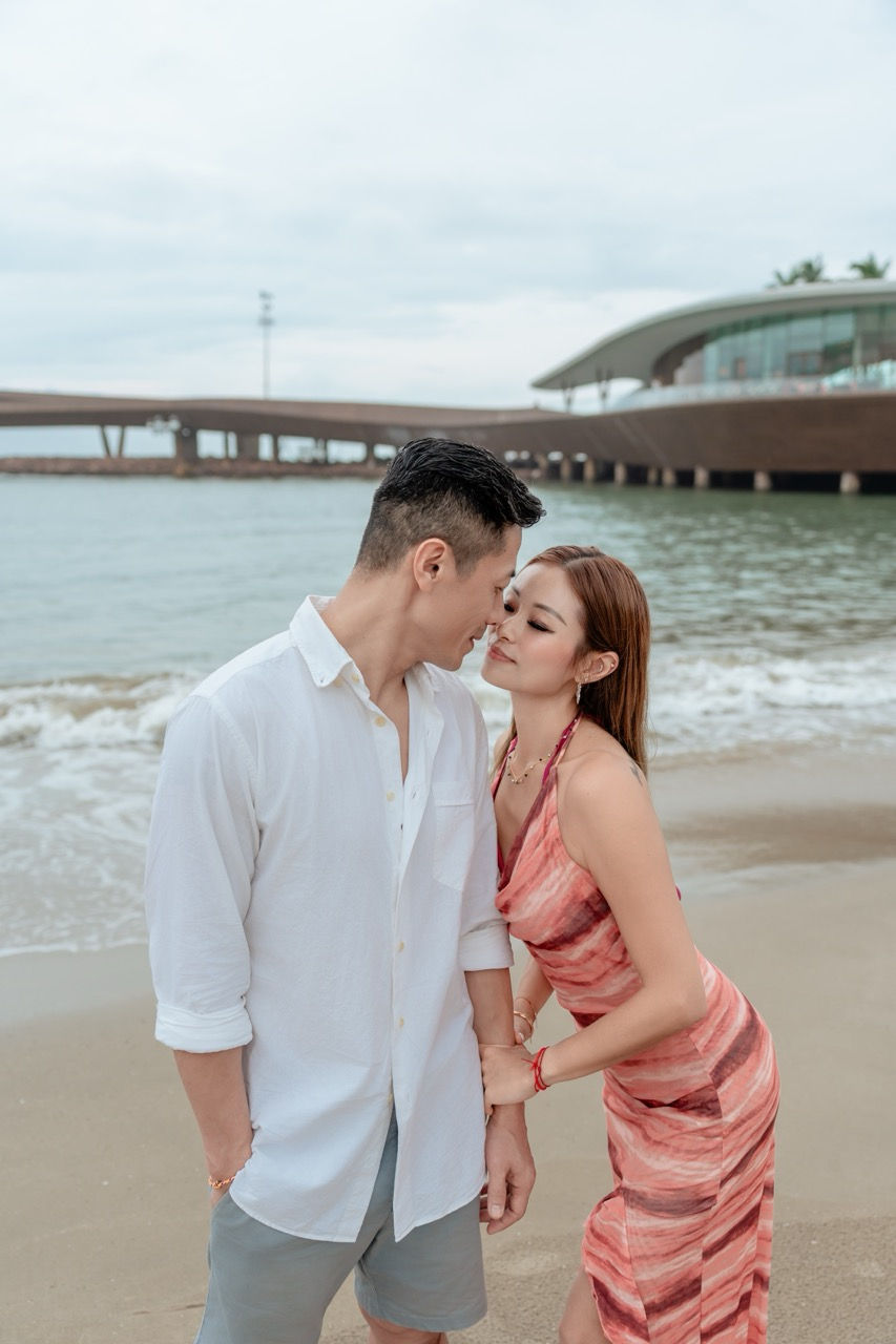 Dreamy Couple & Engagement Photoshoot at Phu Quoc's Sunset Town | Professional Travel Photography Services