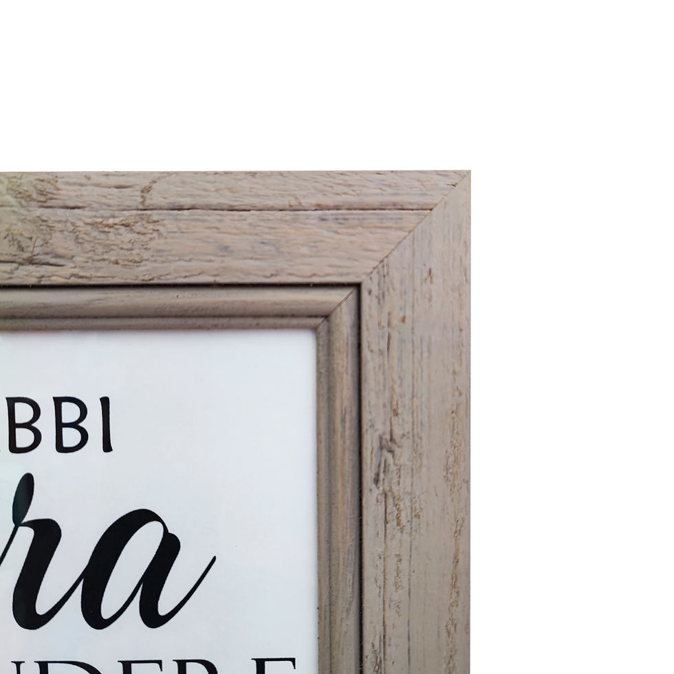 Miniatura: cornice shabby tortora 13x18 particolare