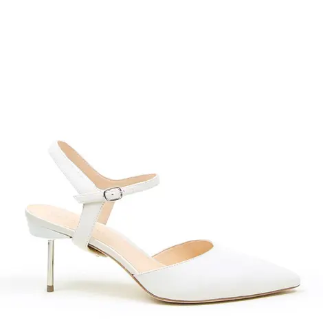 White Stiletto + Jackie Strap