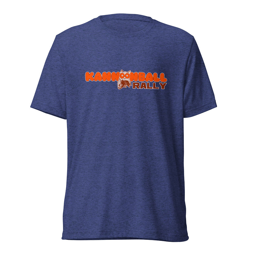 Thumbnail: KANNONBALL RALLY "HOOTERS" Short Sleeve TRI-BLEND T-Shirt