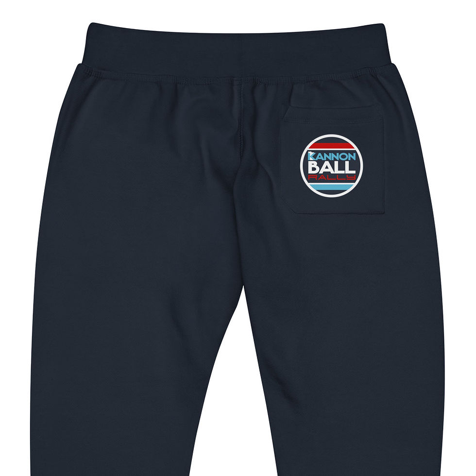 Thumbnail: The Kannonball Rally Unisex fleece sweatpants